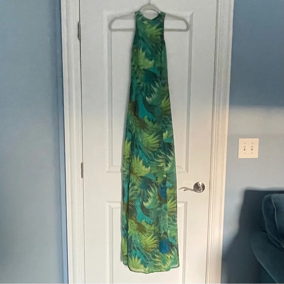 Lulus Tropic of Discussion Green Tropical Print Maxi Dress - 29835 - Picture 3 of 16